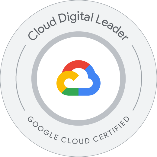 Google Cloud Digital Leader Certificate Badge