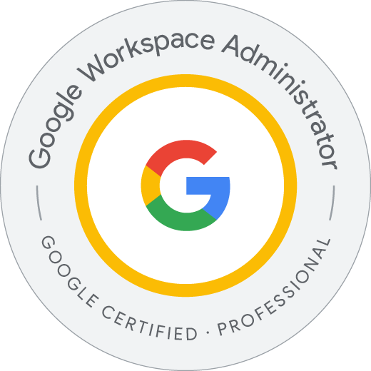 Google Cloud Workspace Certificate Badge